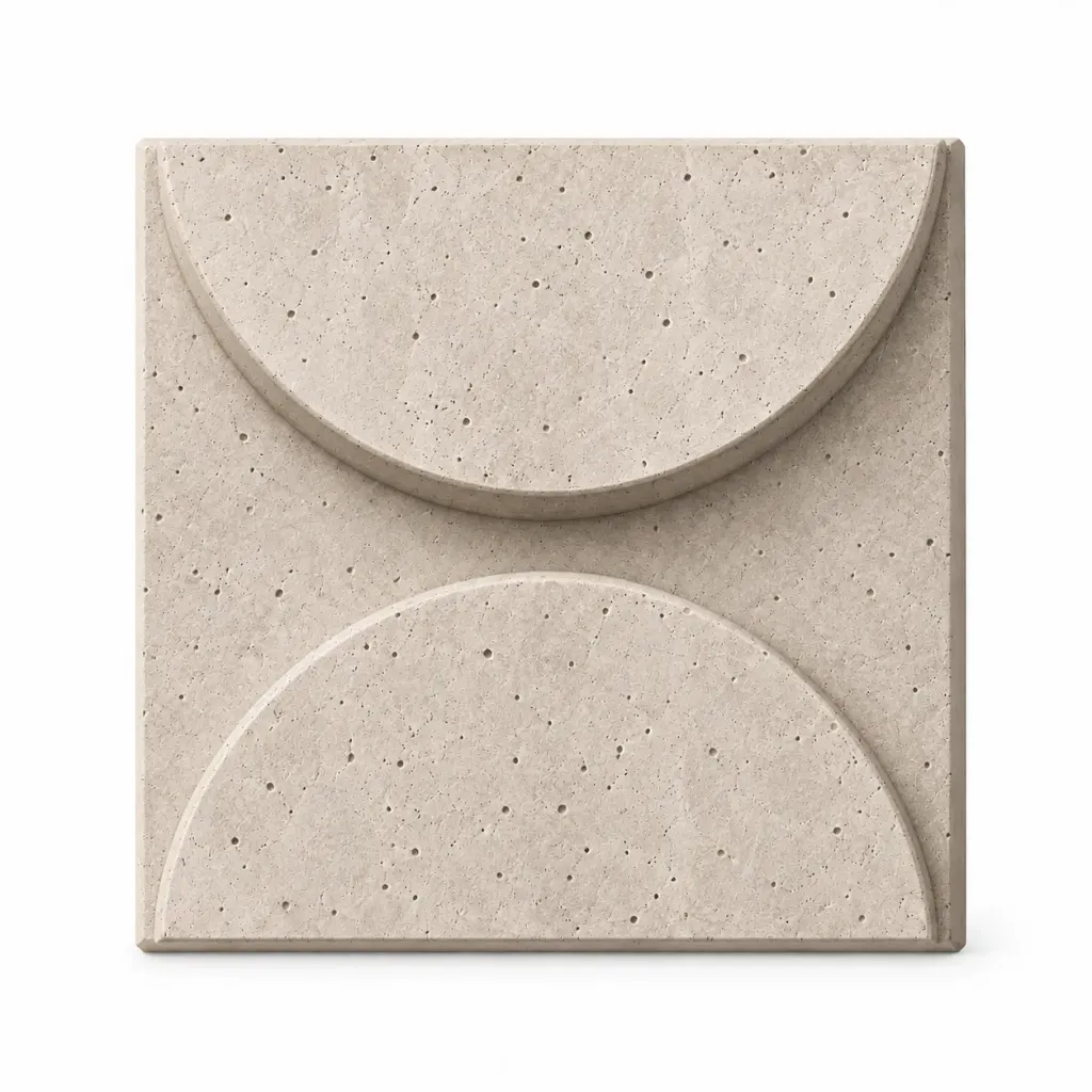 Mosaico Luna · 11 × 11 cm